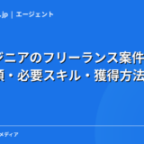 AIエンジニアのフリーランス案件【2026年】単価相場・種類・必要スキル・獲得方法を解説